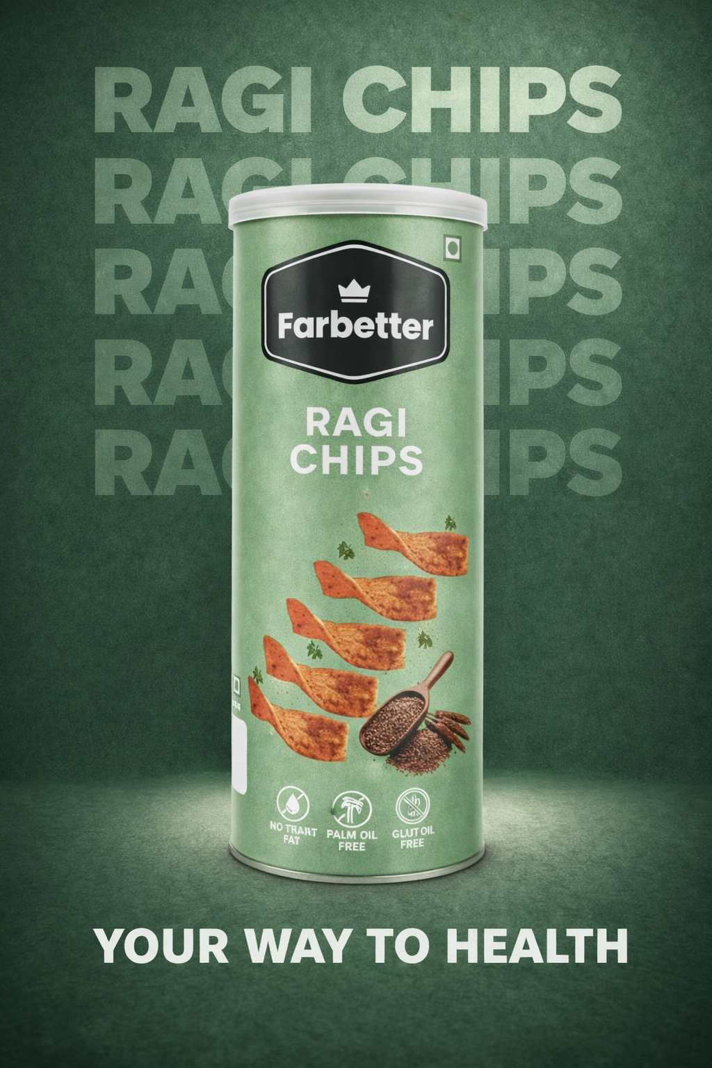 FARBETTER Ragi Chips